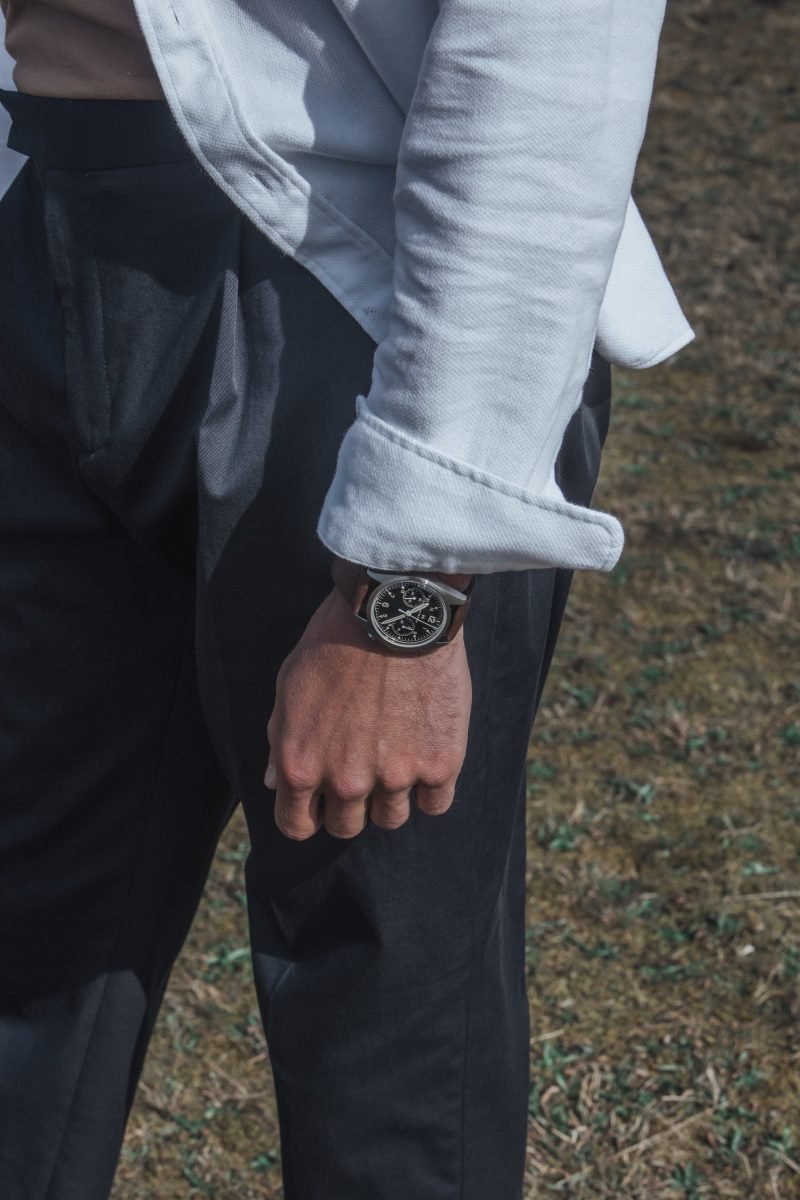 Khaki Pilot Pioneer Mechanical Chronograph