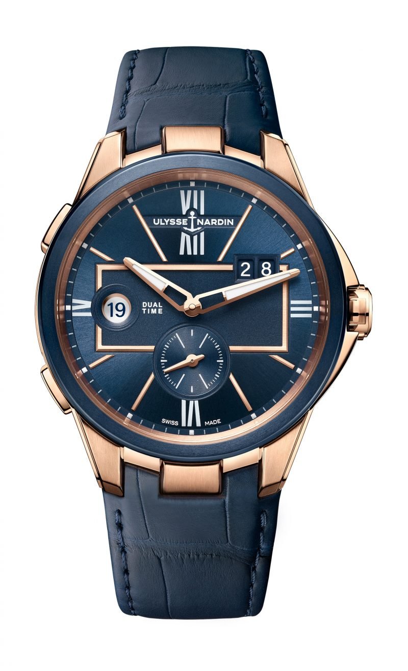 Executive Dual Time Rose Gold