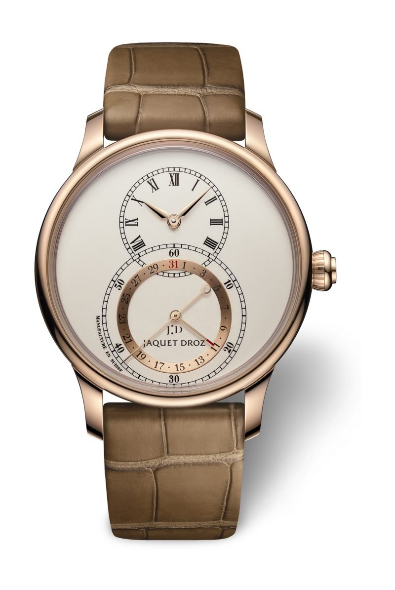 Grande Seconde Quantieme Ivory Enamel