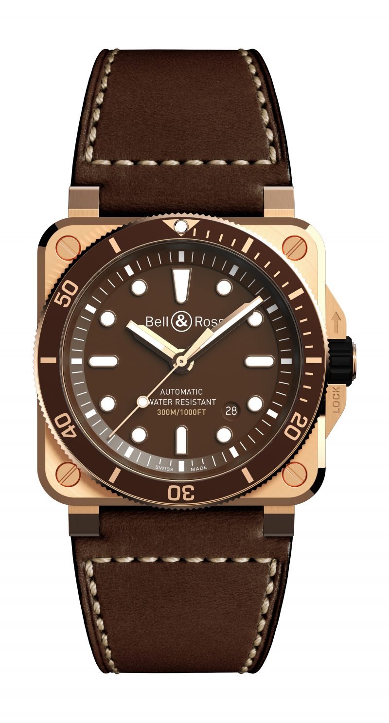 BR 03-92 Diver Brown Bronze
