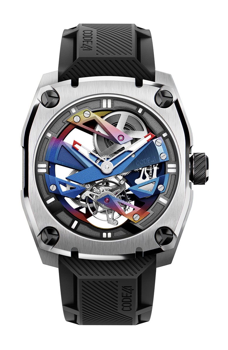 T360 Tourbillon Stratom Rainbow & Red