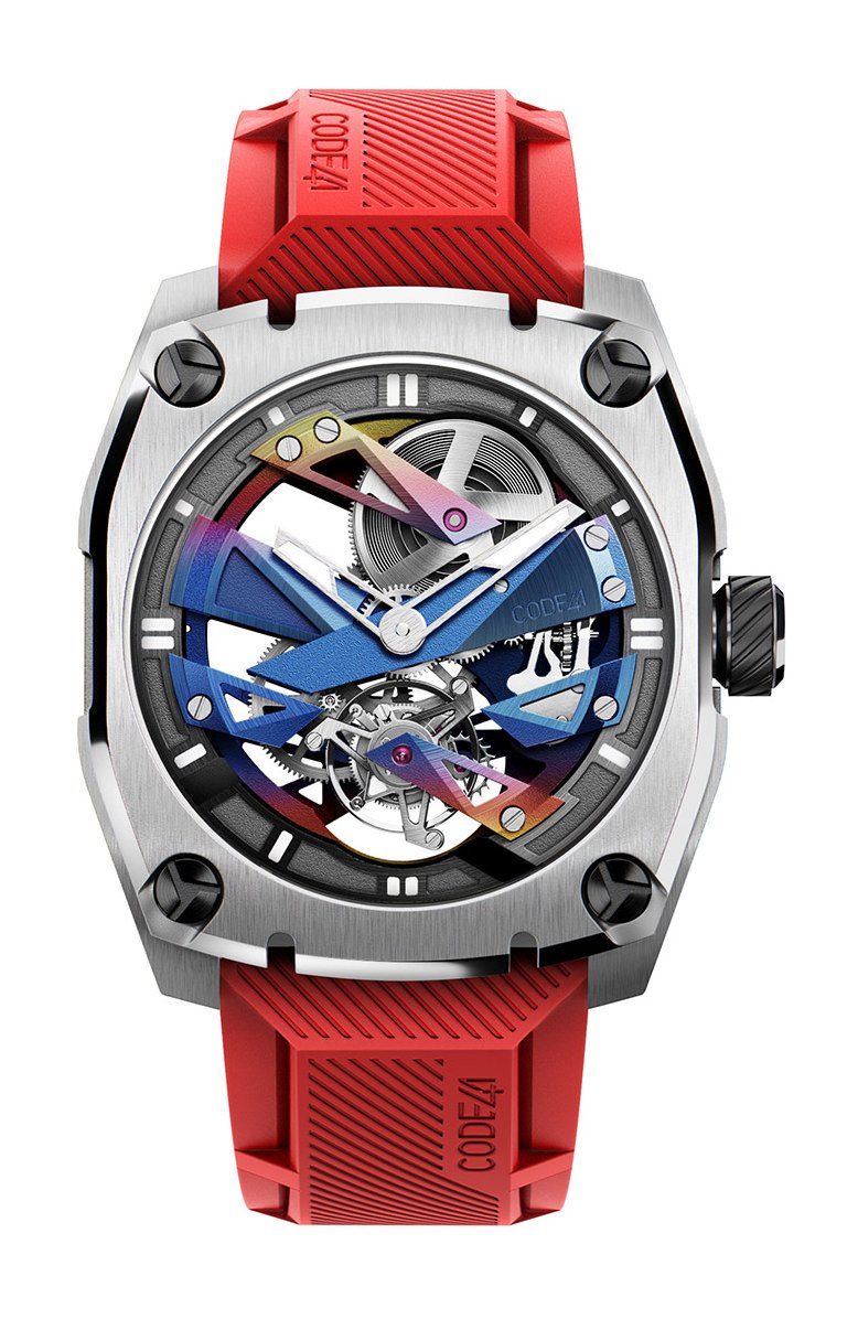 T360 Tourbillon Stratom Rainbow & White