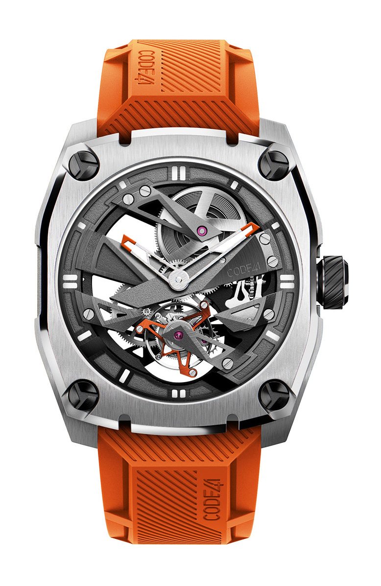 T360 Tourbillon Stratom Black & Orange