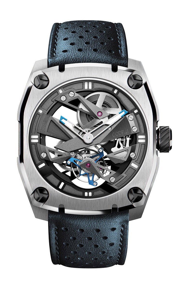 T360 Tourbillon Stratom Black & Blue