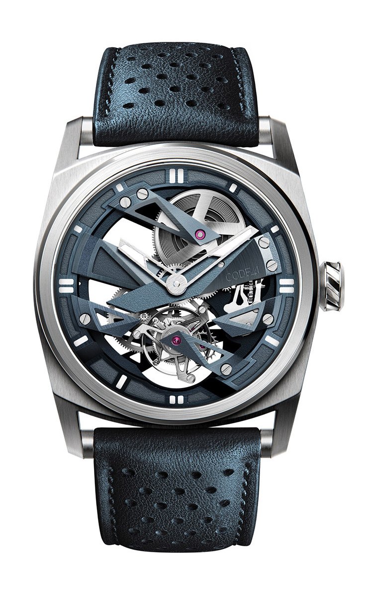T360 Tourbillon NativeDNA Blue, Grey & White