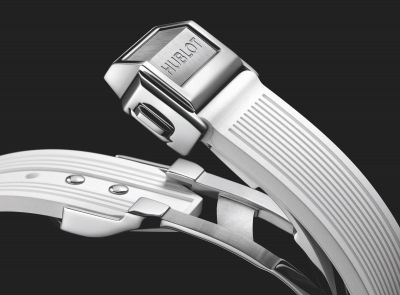 Big Bang One Click Steel White Full Pave