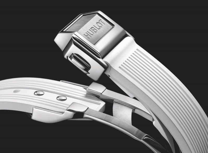 Big Bang One Click Steel White Pave