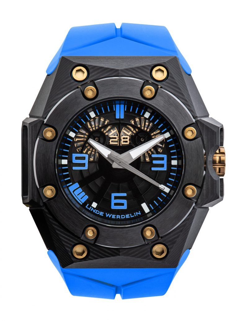 Oktopus Double Date 3DTP Carbon Blue