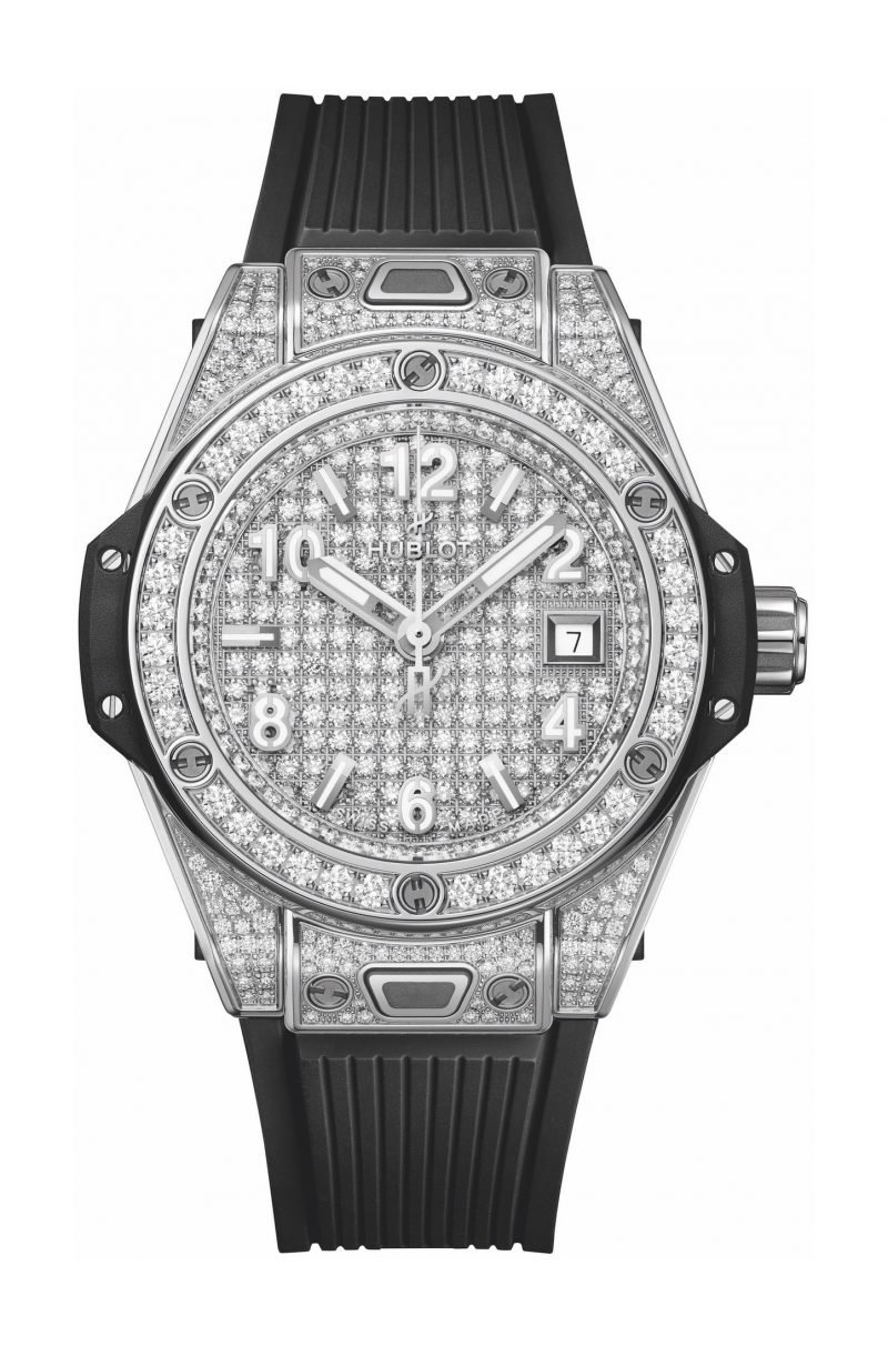 Big Bang One Click Steel Full Pave