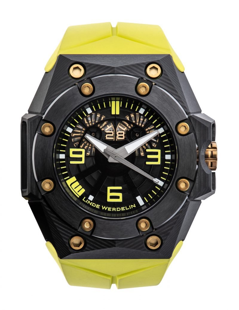 Oktopus Double Date 3DTP Carbon Yellow