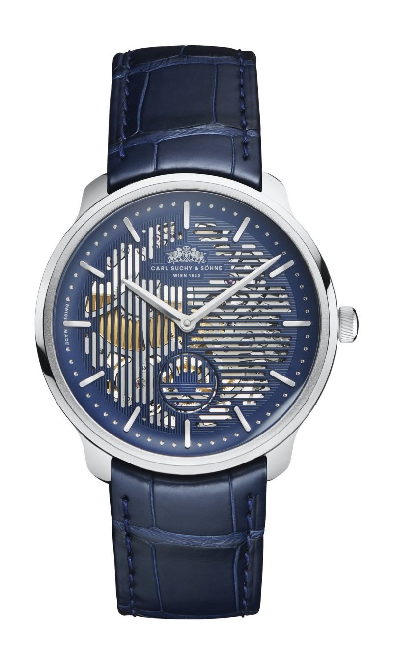 WALTZ N°1 Skeleton Blue Dial