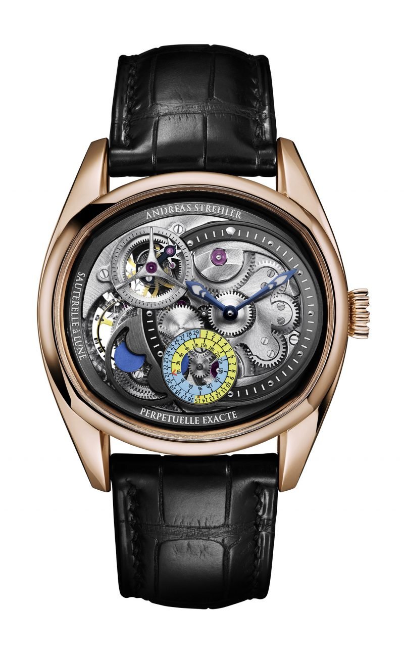 Lune Exacte 18K Red Gold