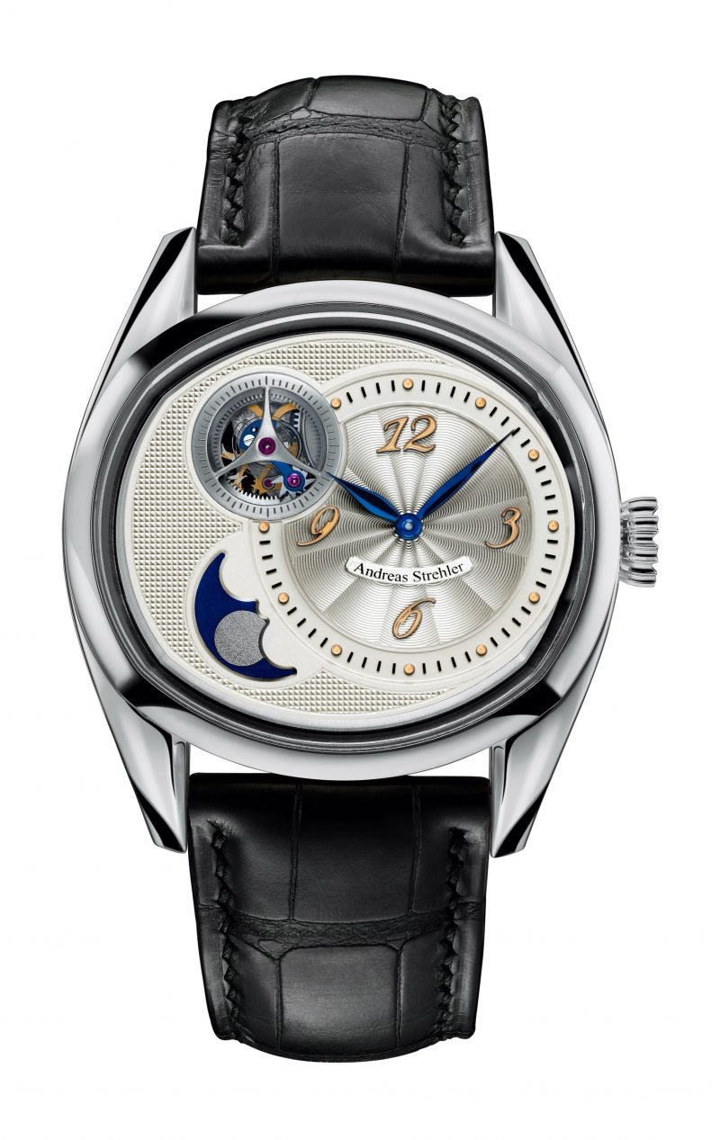 Sauterelle à Lune Perpetuelle Platinum