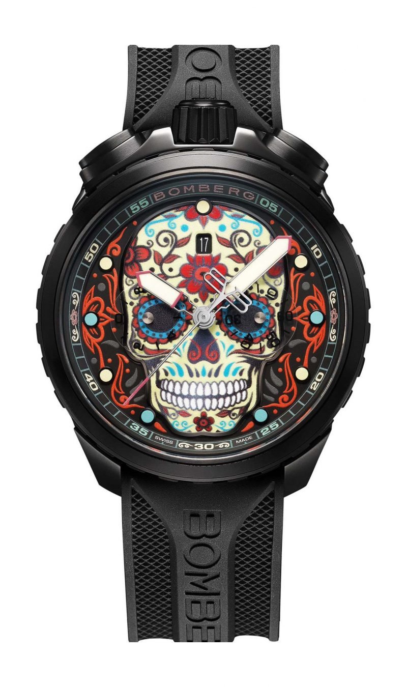 BOLT-68 Heritage Sugar Skull Red