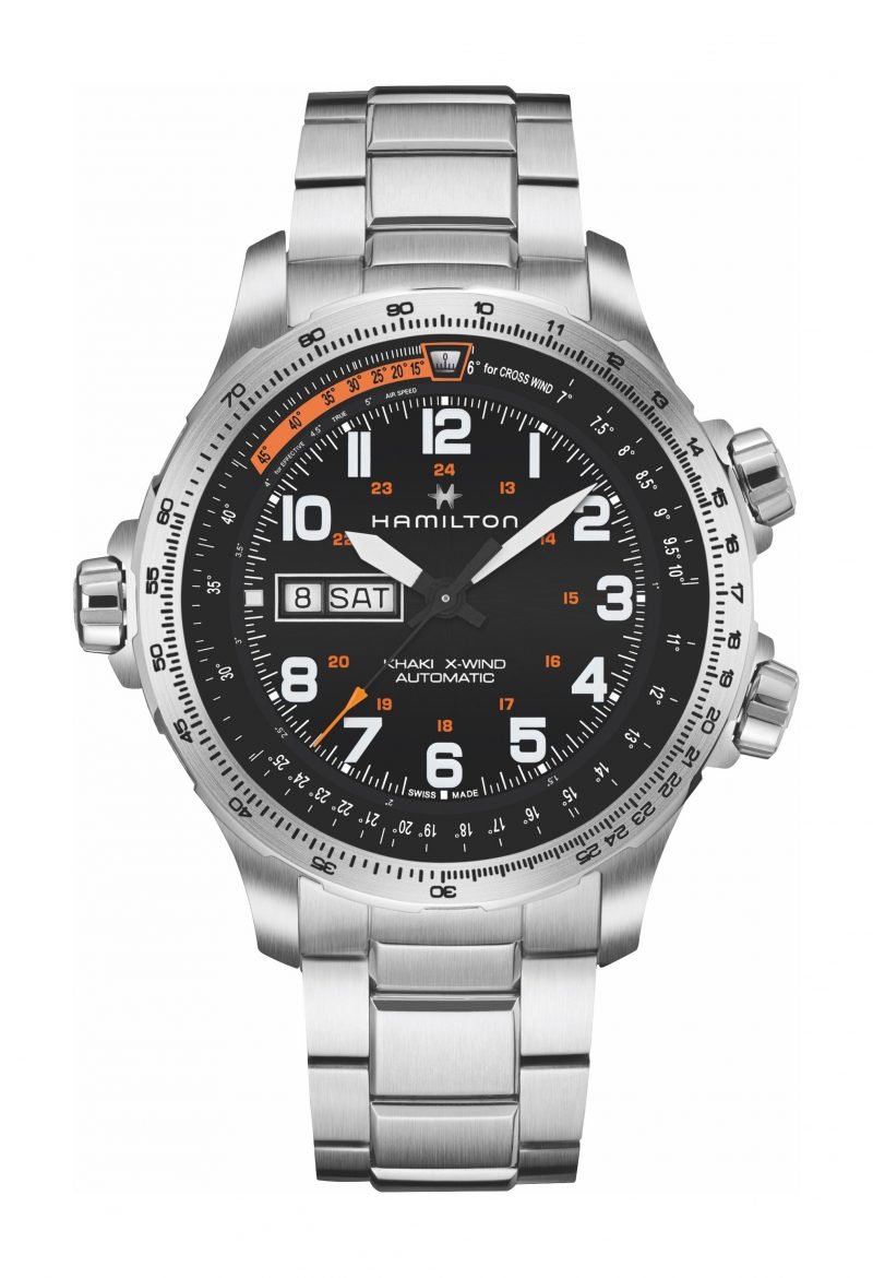 Khaki Aviation X-Wind  Day Date 45mm