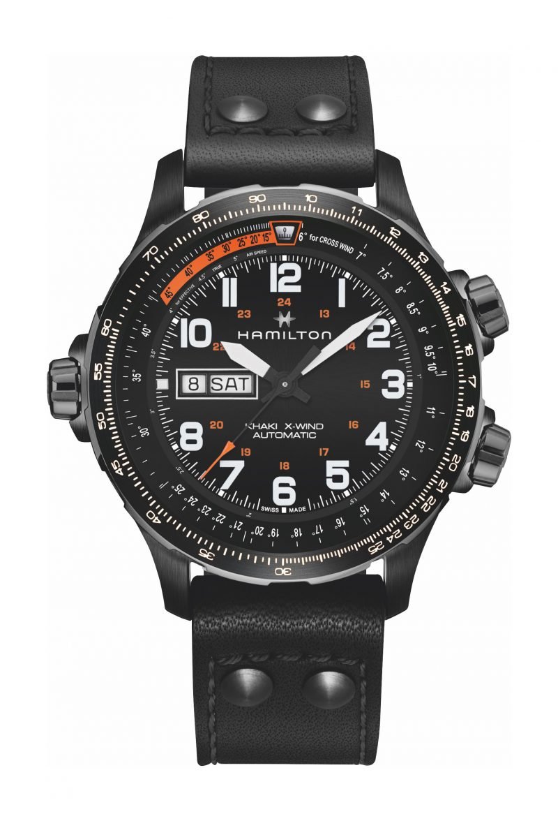 Khaki Aviation X-Wind  Day Date 45mm