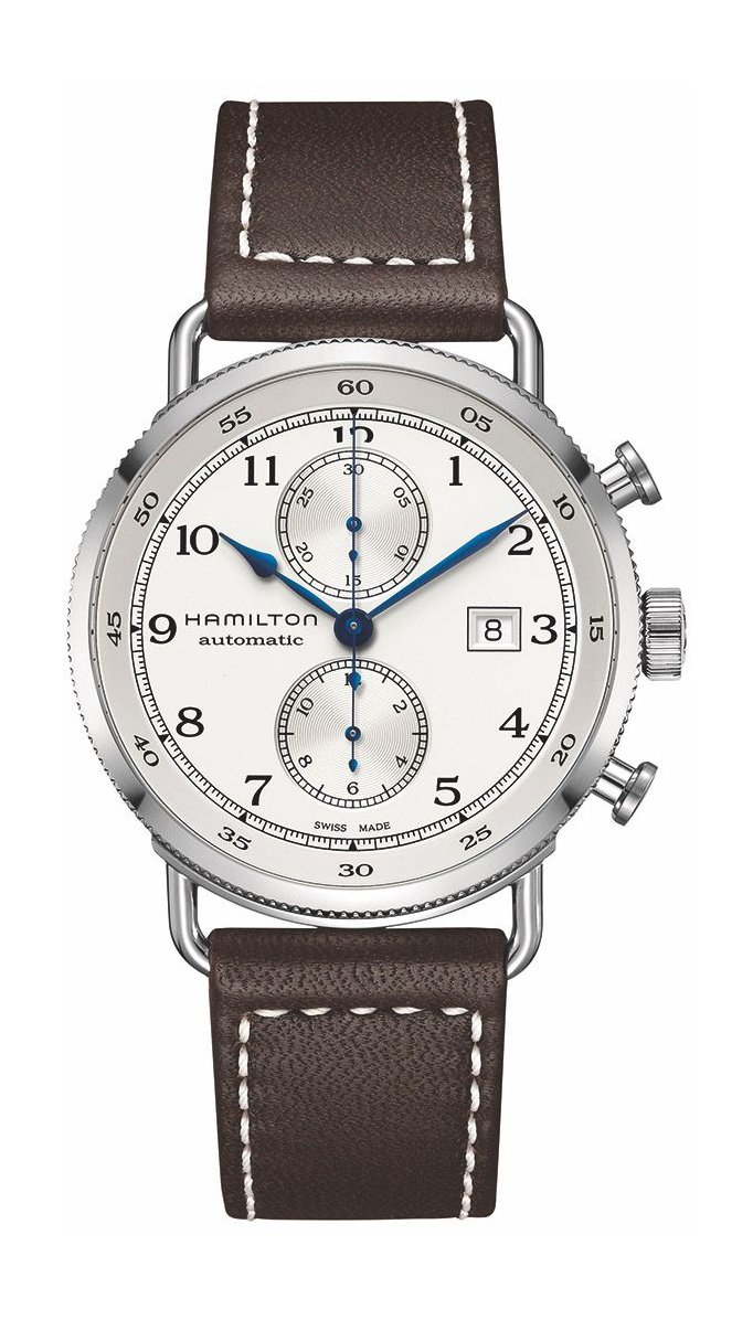Khaki Navy Pioneer Auto Chrono