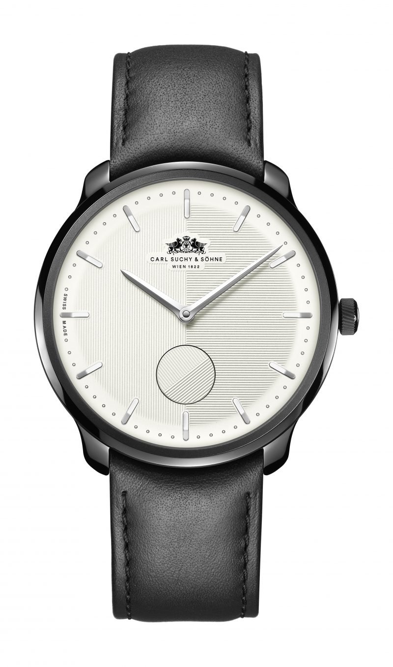 WALTZ N°1 Black Case Silver Dial