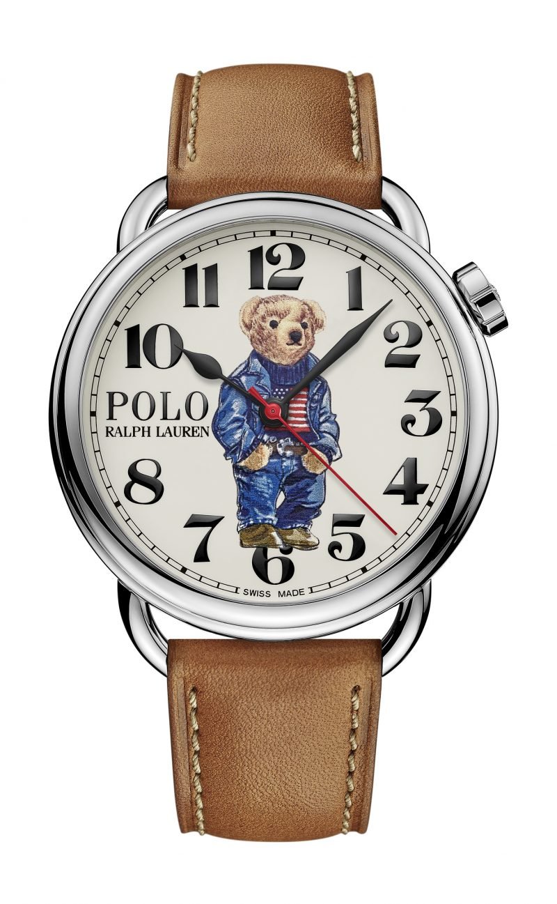 Polo Bear Denim Flag