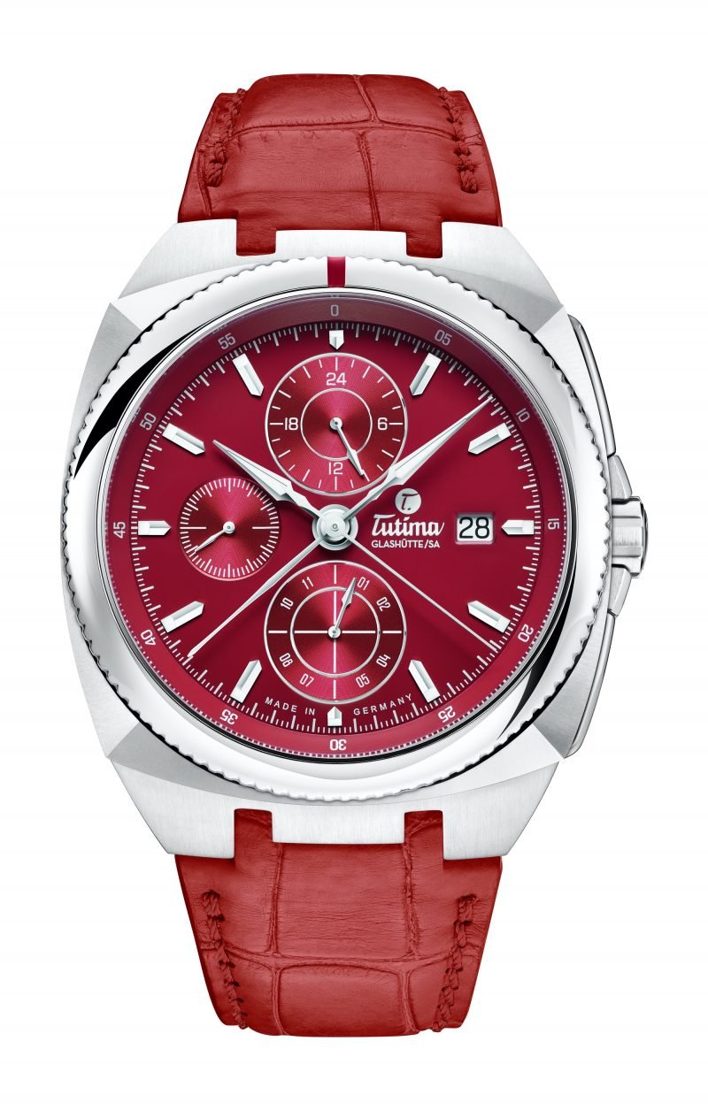 Saxon One Chronograph Racing Red
