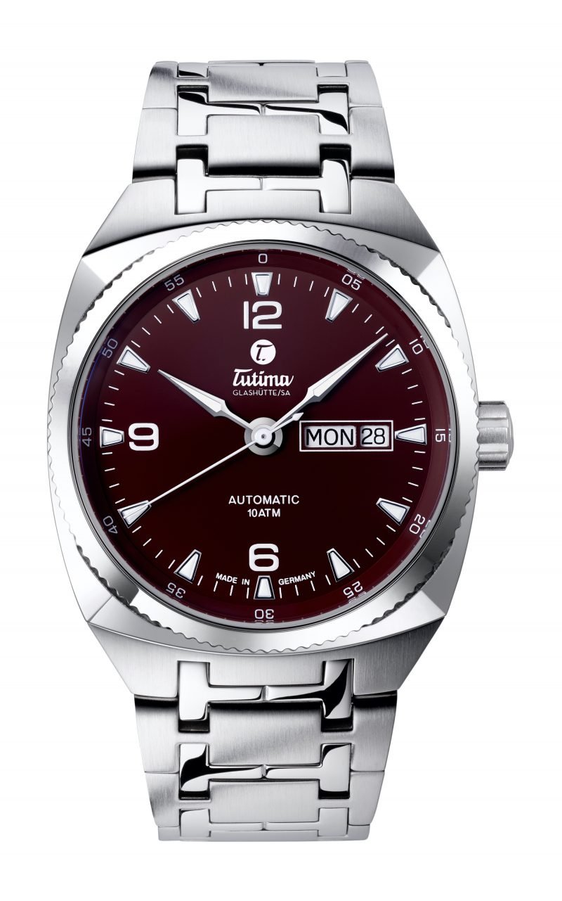Saxon One M Automatic Maroon Brown