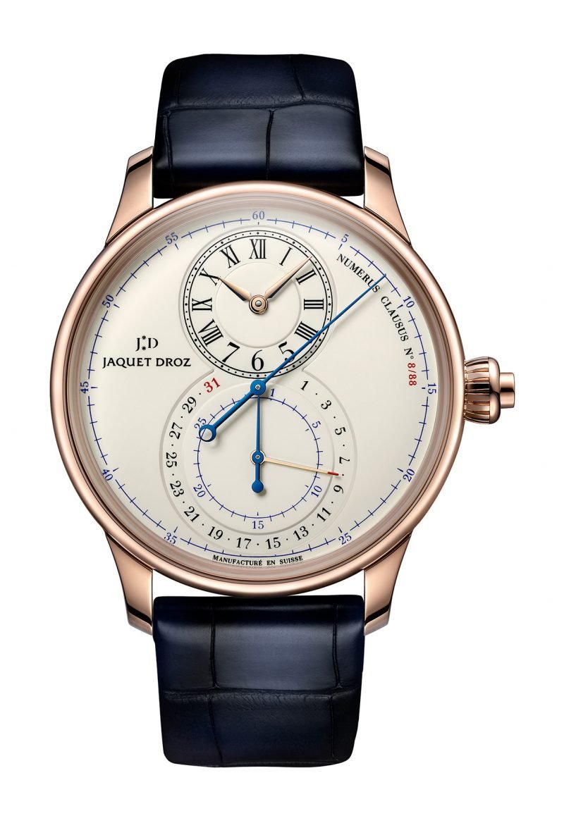 Grande Seconde Chronograph Ivory Enamel