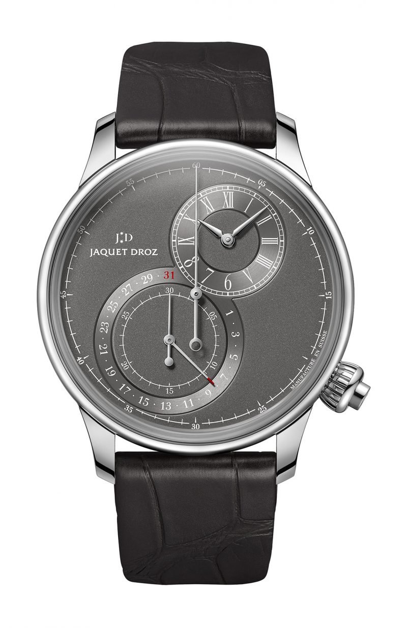 Grande Seconde Off-centered Chronograph Gray