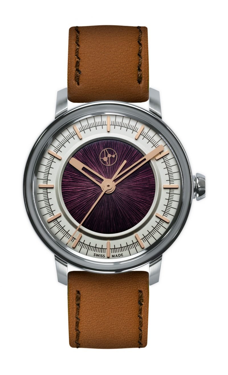 Métiers d’Art Ref.1120-MA “Burgundy – Silver”