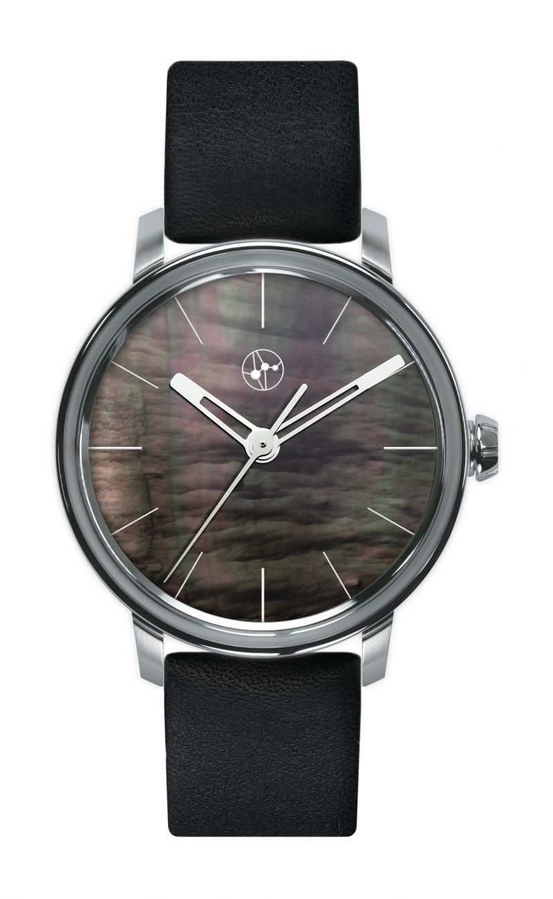 Contemporaines Ref.1120-NF “Dark Mother-of-Pearl – White Markers”