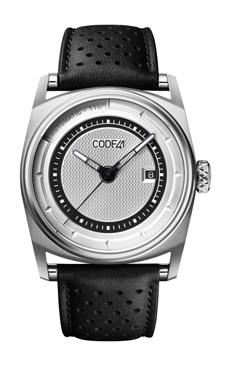 Anomaly-02 Steel, Silver Dial