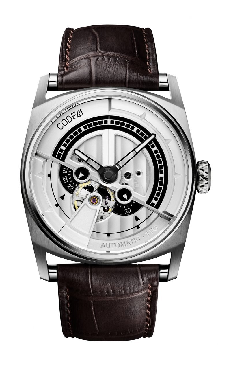 Anomaly-01 Steel, Silver Dial
