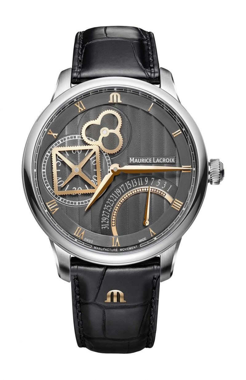 Masterpiece Square Wheel Retrograde 43mm