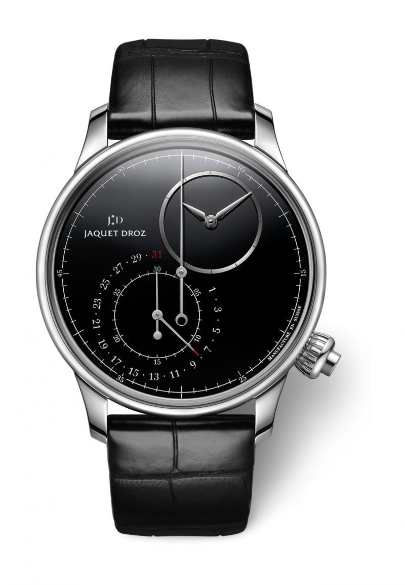 Grande Seconde Off-centered Chronogrpah Black Onyx