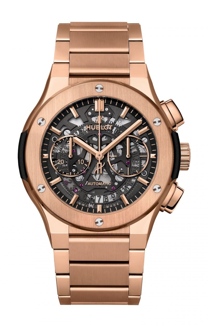 Classic Fusion Aerofusion Chronograph King Gold Bracelet