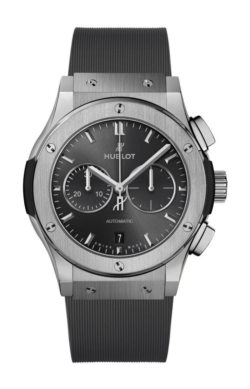 Classic Fusion Racing Grey Chronograph Titanium