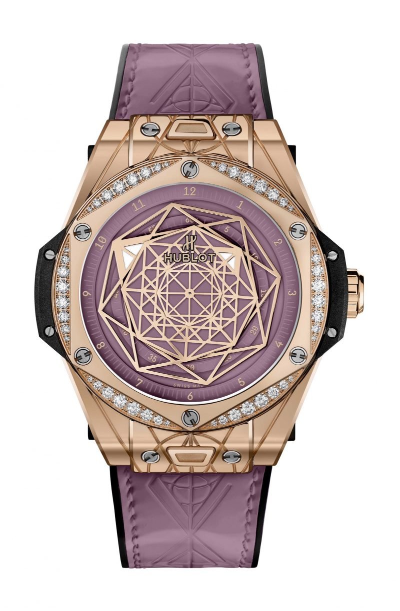 Big Bang One Click Sang Bleu King Gold Pink Diamonds