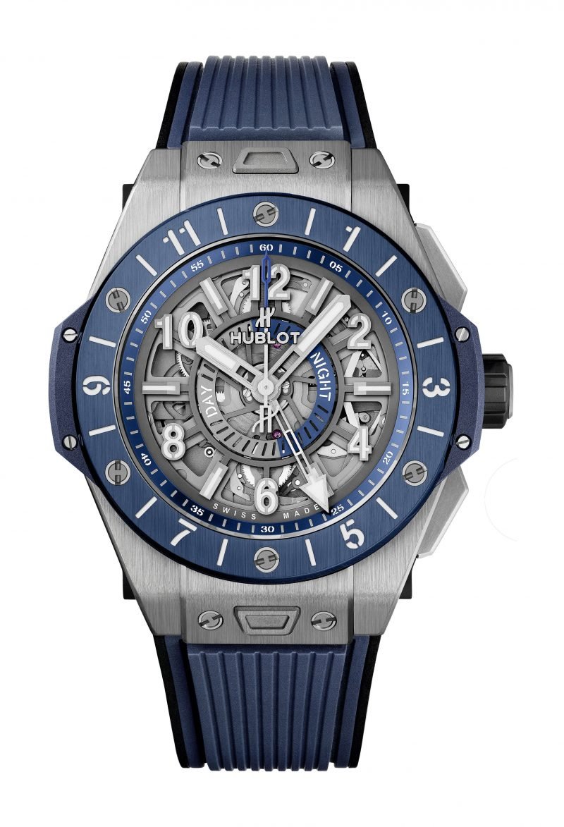 Big Bang Unico Gmt Titanium Blue Ceramic