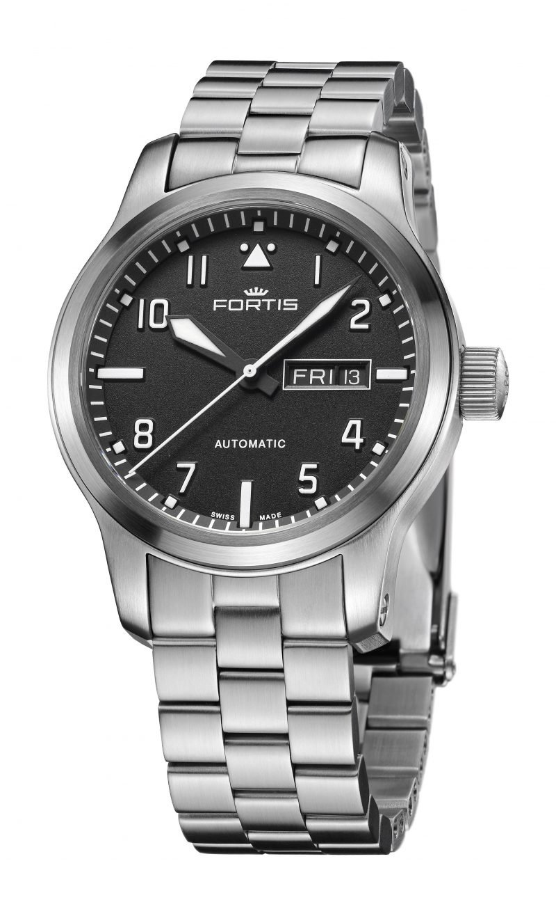 Aeromaster Steel Day-Date