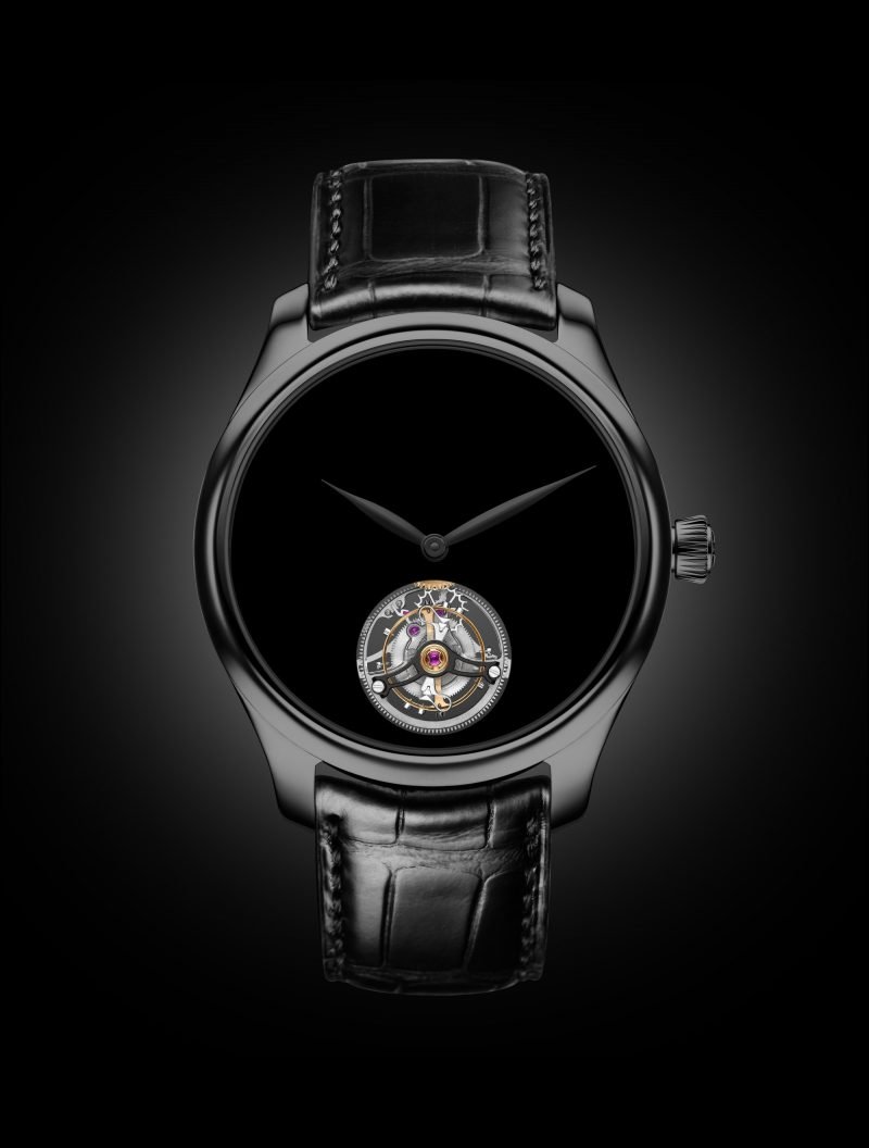 Endeavour Tourbillon Vantablack® Black Hands