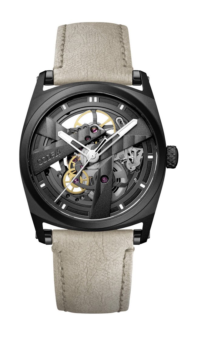 DAY41 37mm Black PVD Leather