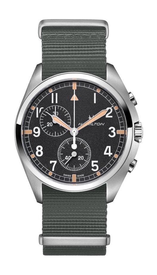 Khaki Aviation Pilot Pioneer Chrono Quartz
