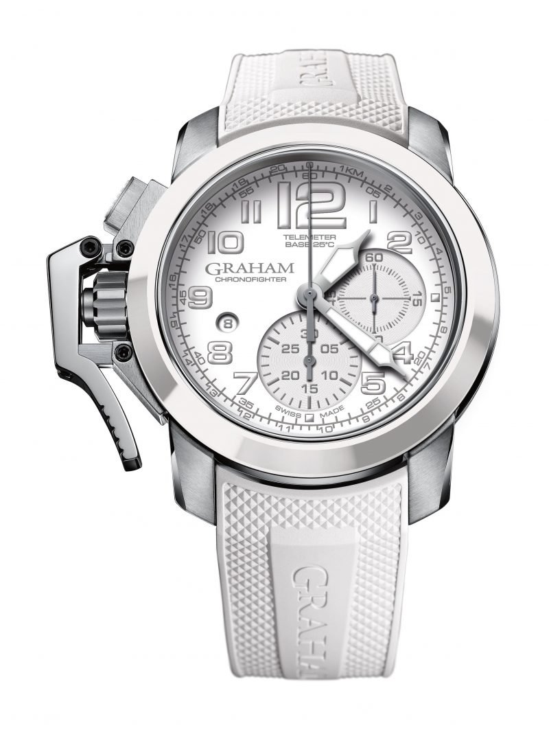 Chronofighter Steel Black & White