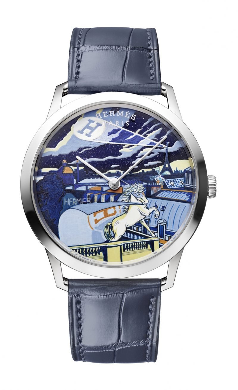 Slim d’Hermès Minuit au Faubourg