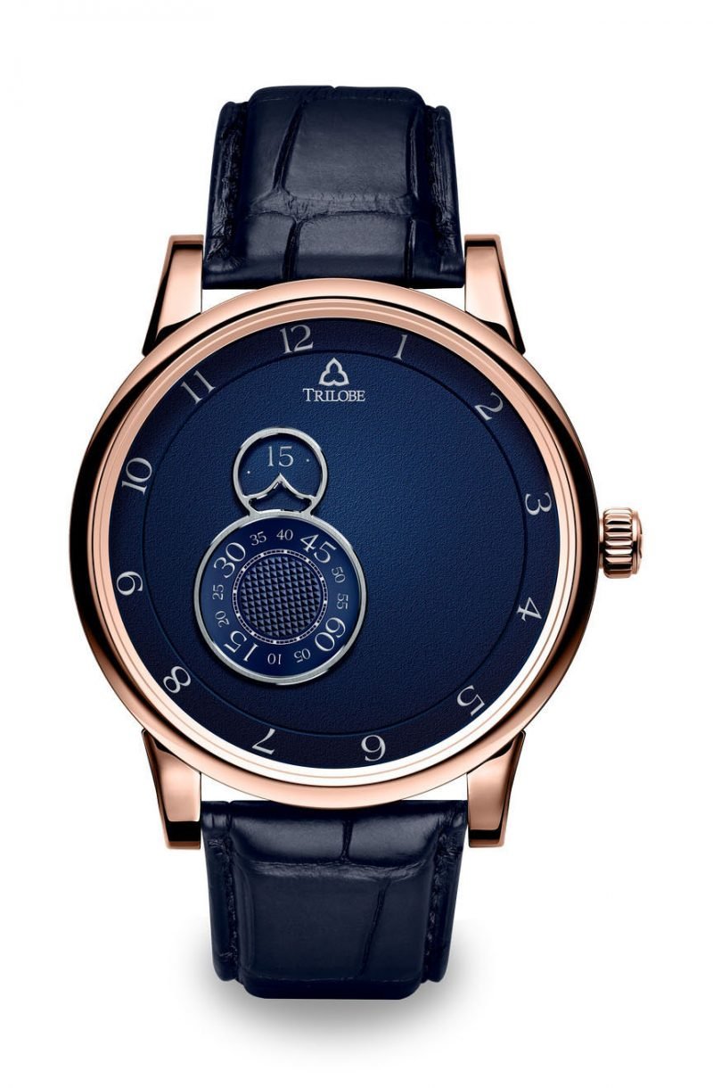 Nuit Fantastique Grained Blue Rose Gold