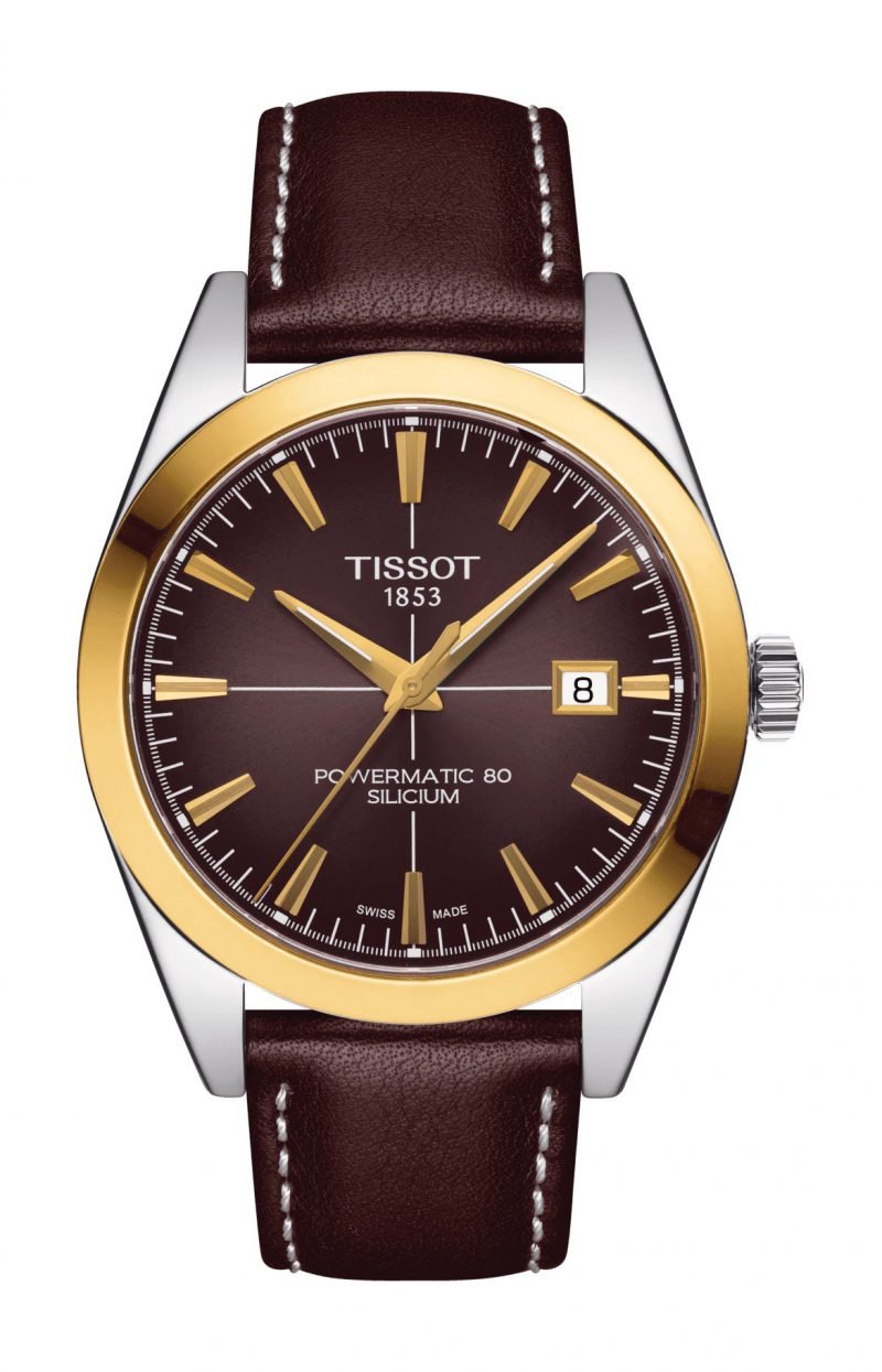 Gentleman Powermatic 80 Silicium Solid 18K Gold bezel