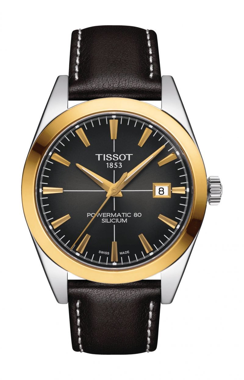 Gentleman Powermatic 80 Silicium Solid 18K Gold bezel