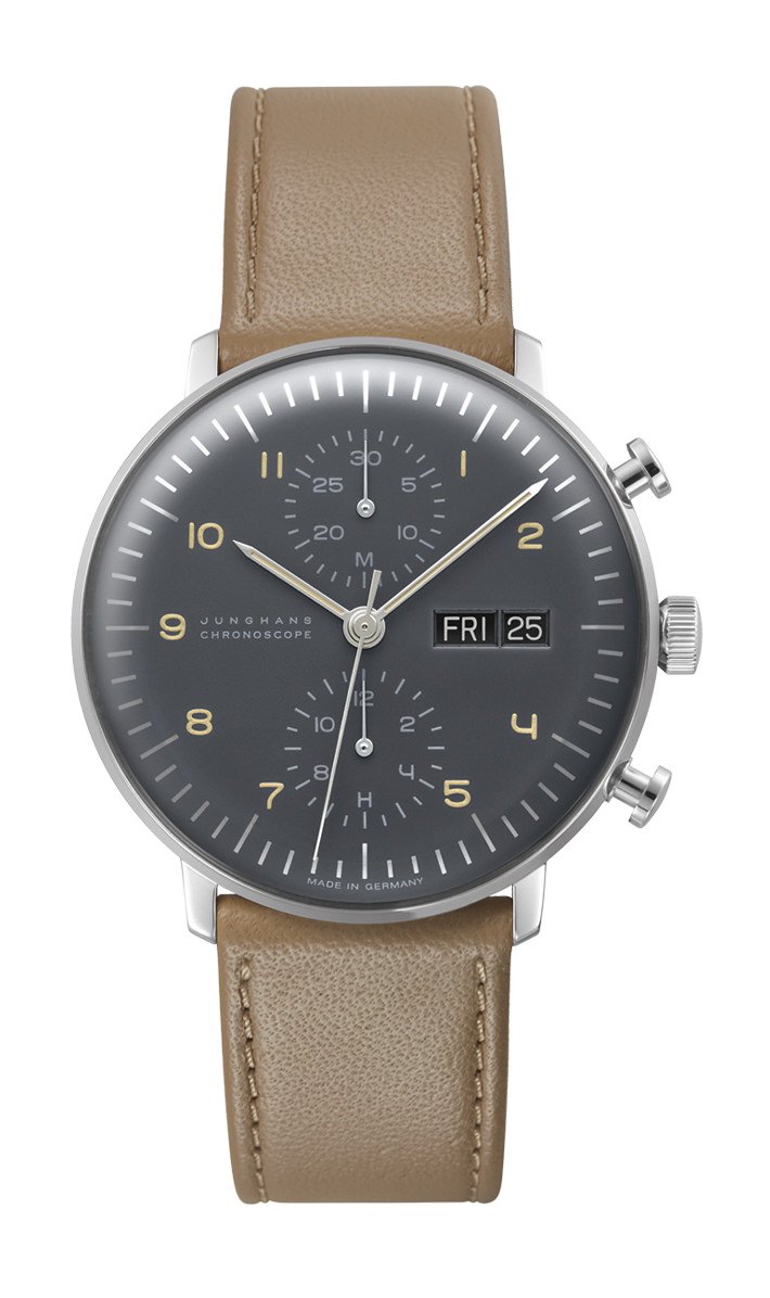 max bill Chronoscope, English Date