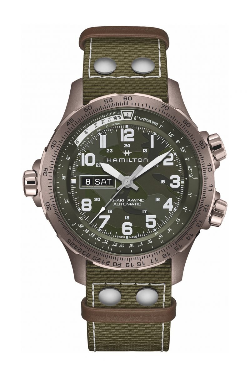Khaki Aviation X-Wind Day Date